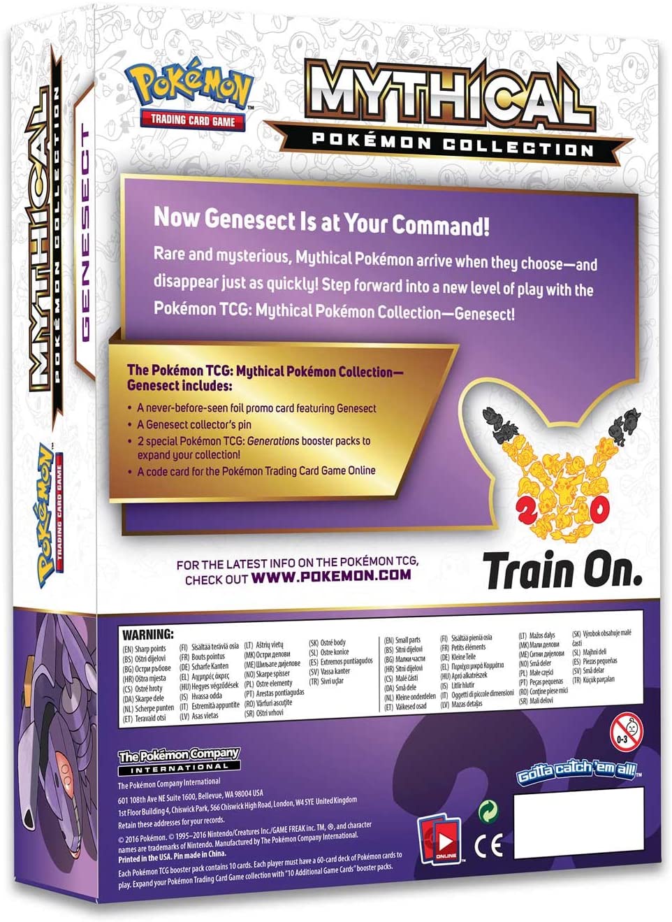 Generations - Mythical Pokemon Collection Case (Genesect) | Total Play