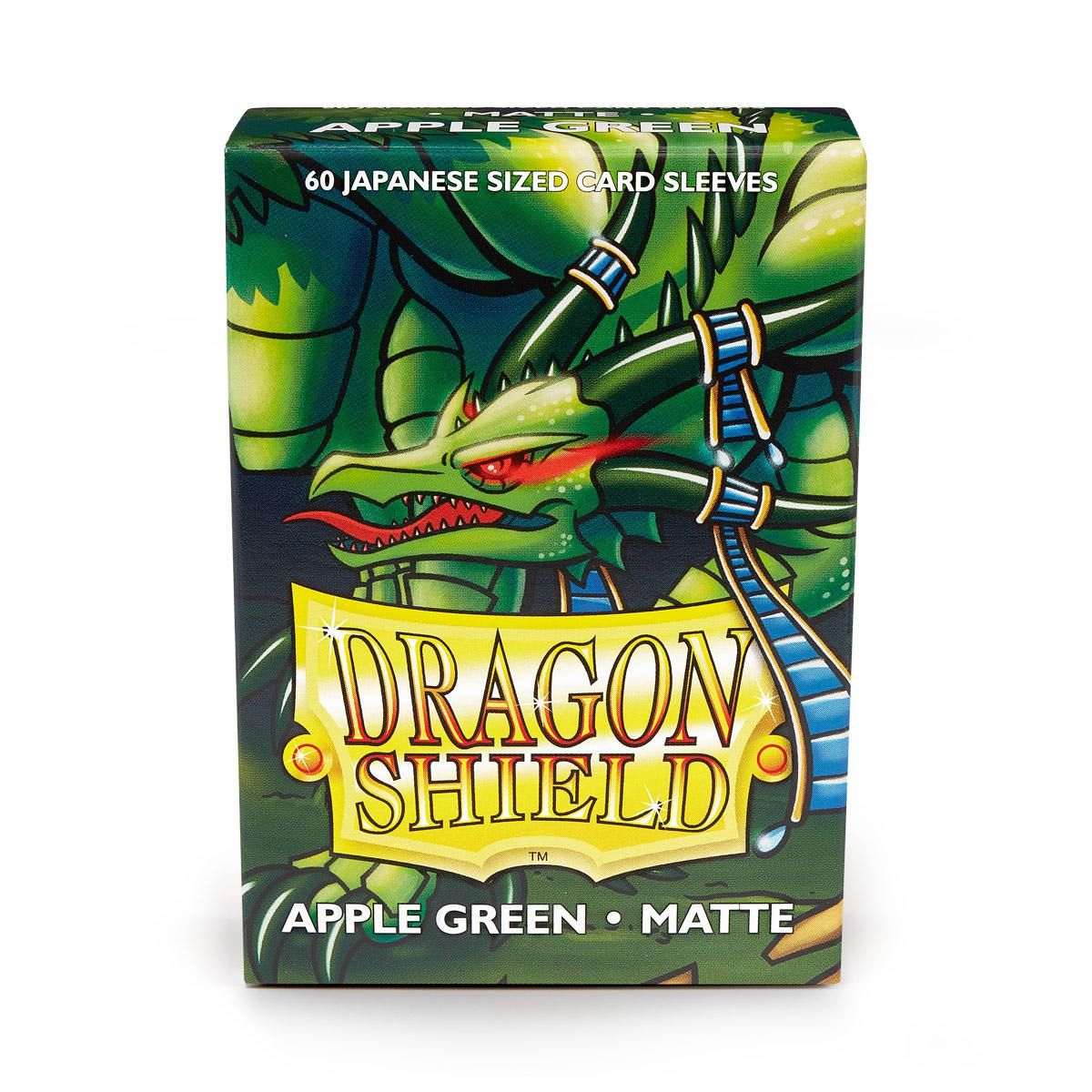 Dragon Shield: Japanese Size 60ct Sleeves - Apple Green (Matte) | Total Play