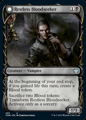 Restless Bloodseeker // Bloodsoaked Reveler (Showcase Fang Frame) [Innistrad: Crimson Vow] | Total Play