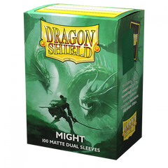 Dragon Shield: Standard 100ct Sleeves - Might (Dual Matte) | Total Play