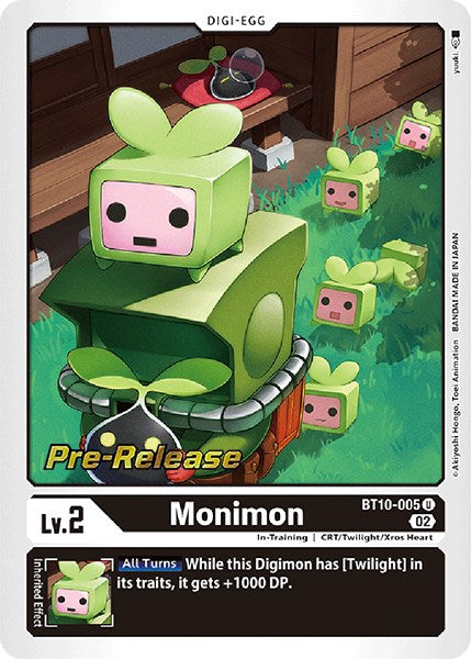 Monimon [BT10-005] [Xros Encounter Pre-Release Cards] | Total Play