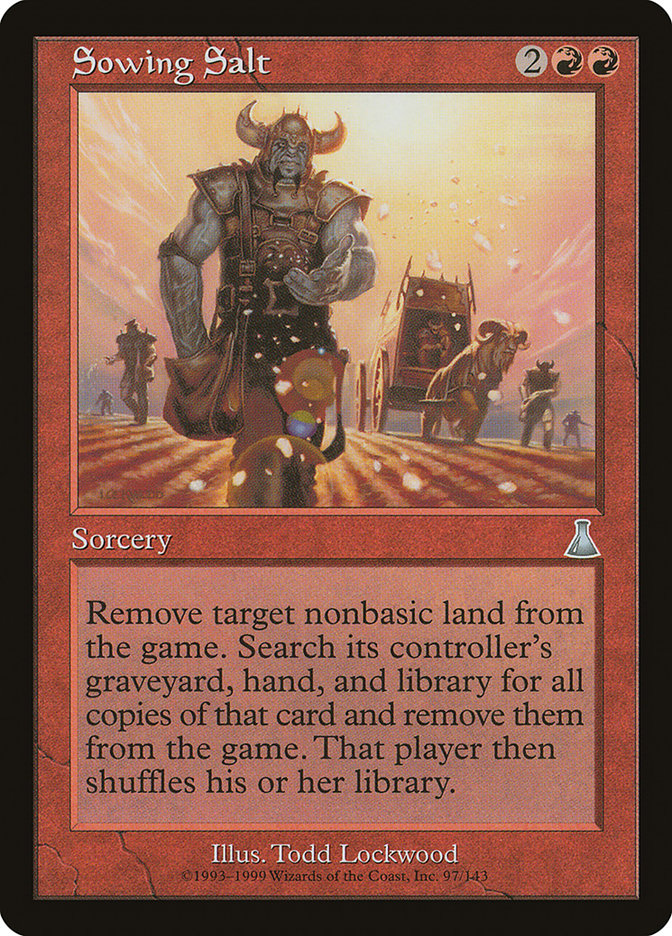 Sowing Salt [Urza's Destiny] | Total Play