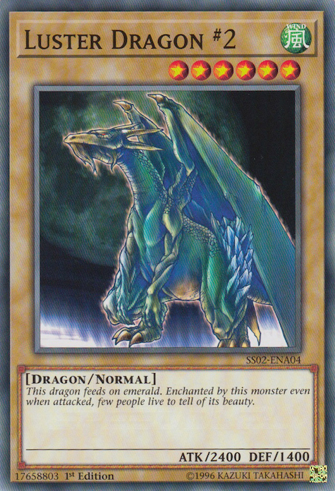 Luster Dragon #2 [SS02-ENA04] Common | Total Play