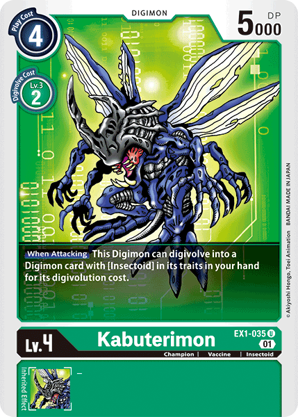 Kabuterimon [EX1-035] [Classic Collection] | Total Play