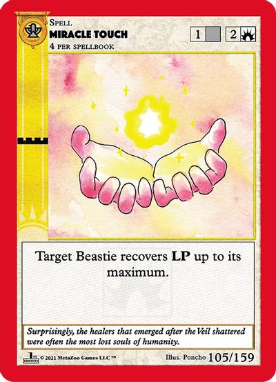 Miracle Touch [Cryptid Nation: First Edition] | Total Play