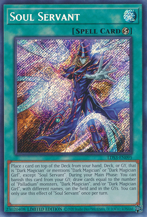 Soul Servant [LDS3-EN095] Secret Rare | Total Play