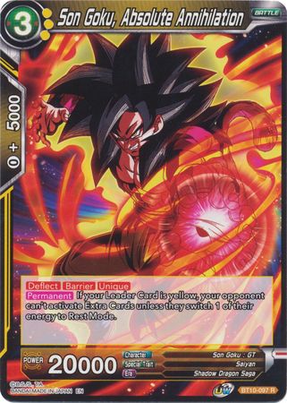 Son Goku, Absolute Annihilation (BT10-097) [Rise of the Unison Warrior 2nd Edition] | Total Play