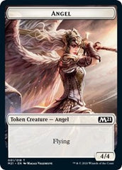 Angel // Cat (011) Double-Sided Token [Core Set 2021 Tokens] | Total Play