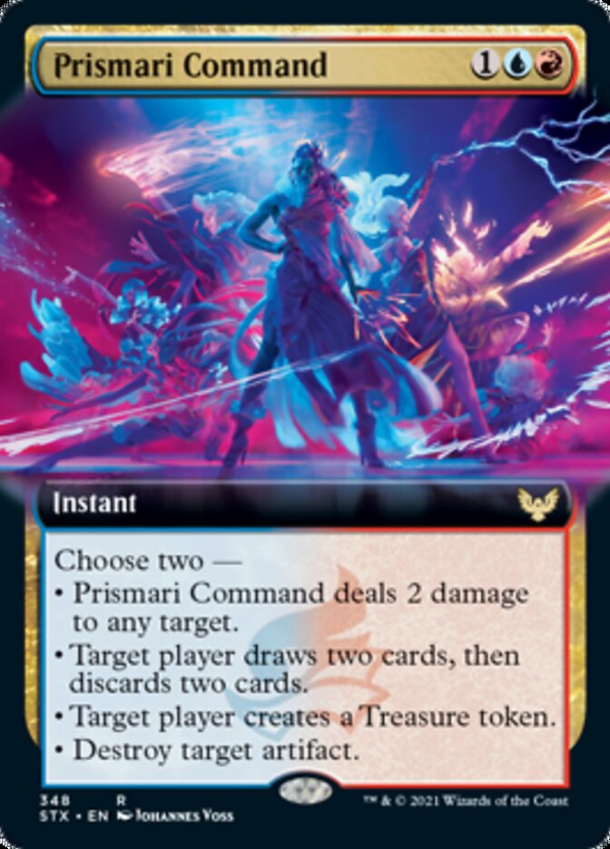 Prismari Command (Extended Art) [Strixhaven: School of Mages] | Total Play