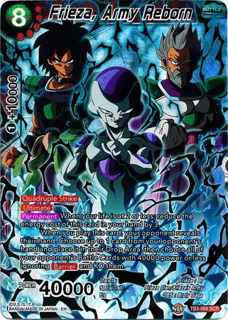 Frieza, Army Reborn (TB3-069) [Clash of Fates] | Total Play