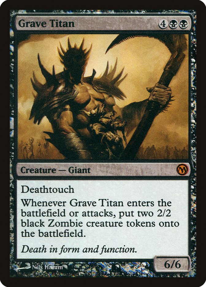 Grave Titan (Duels of the Planeswalkers Promos) [Duels of the Planeswalkers Promos 2011] | Total Play