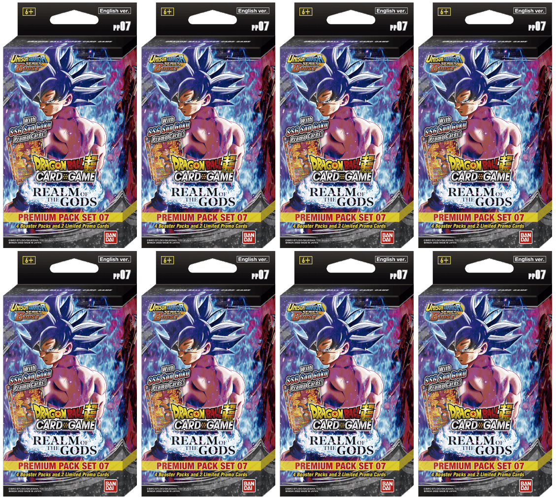 Unison Warrior Series BOOST: Realm of the Gods [PP07] - Premium Pack Set Display | Total Play