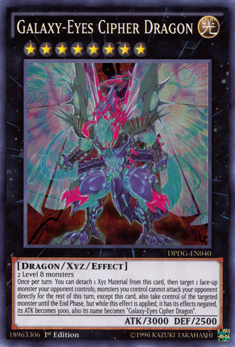 Galaxy-Eyes Cipher Dragon [DPDG-EN040] Super Rare | Total Play