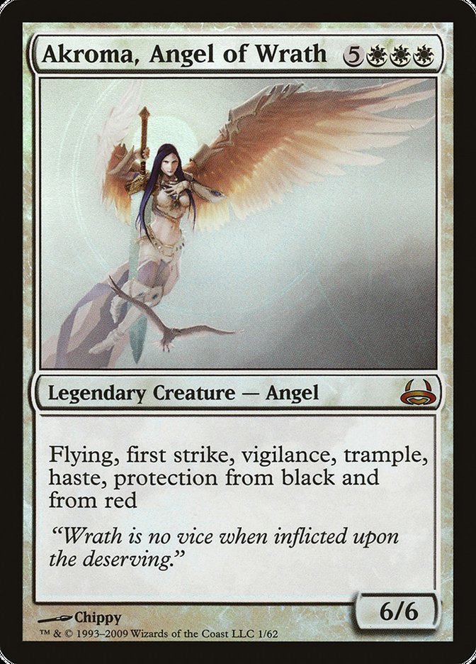 Akroma, Angel of Wrath [Duel Decks: Divine vs. Demonic] | Total Play