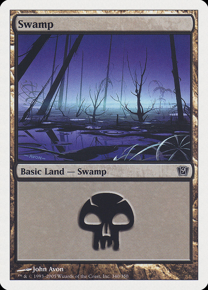 Swamp (340) [Ninth Edition] | Total Play