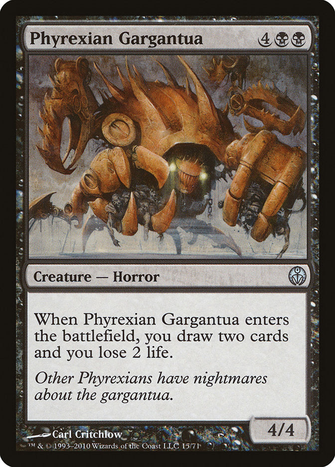 Phyrexian Gargantua [Duel Decks: Phyrexia vs. the Coalition] | Total Play