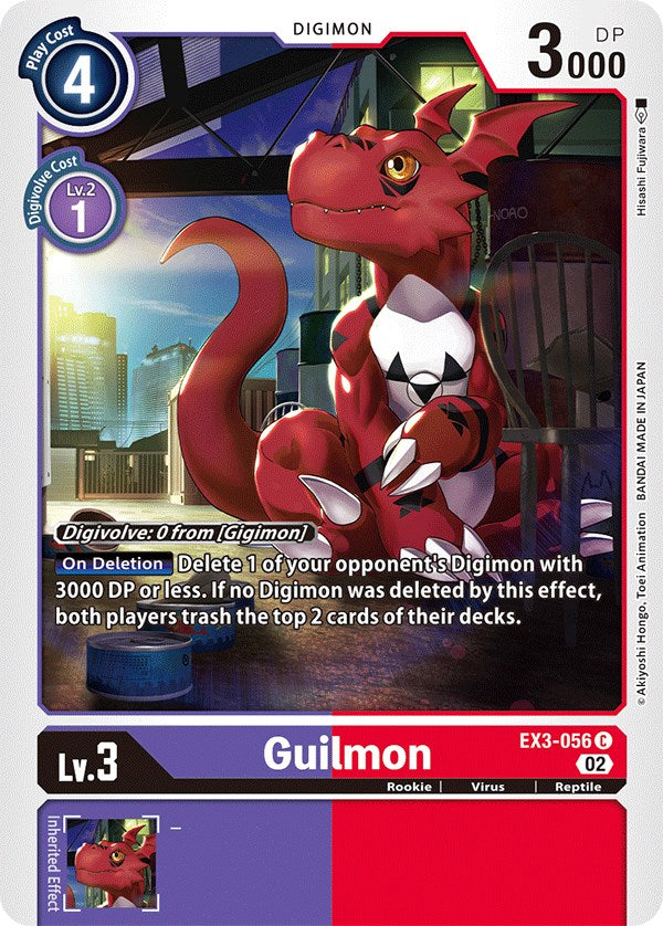 Guilmon [EX3-056] [Draconic Roar] | Total Play