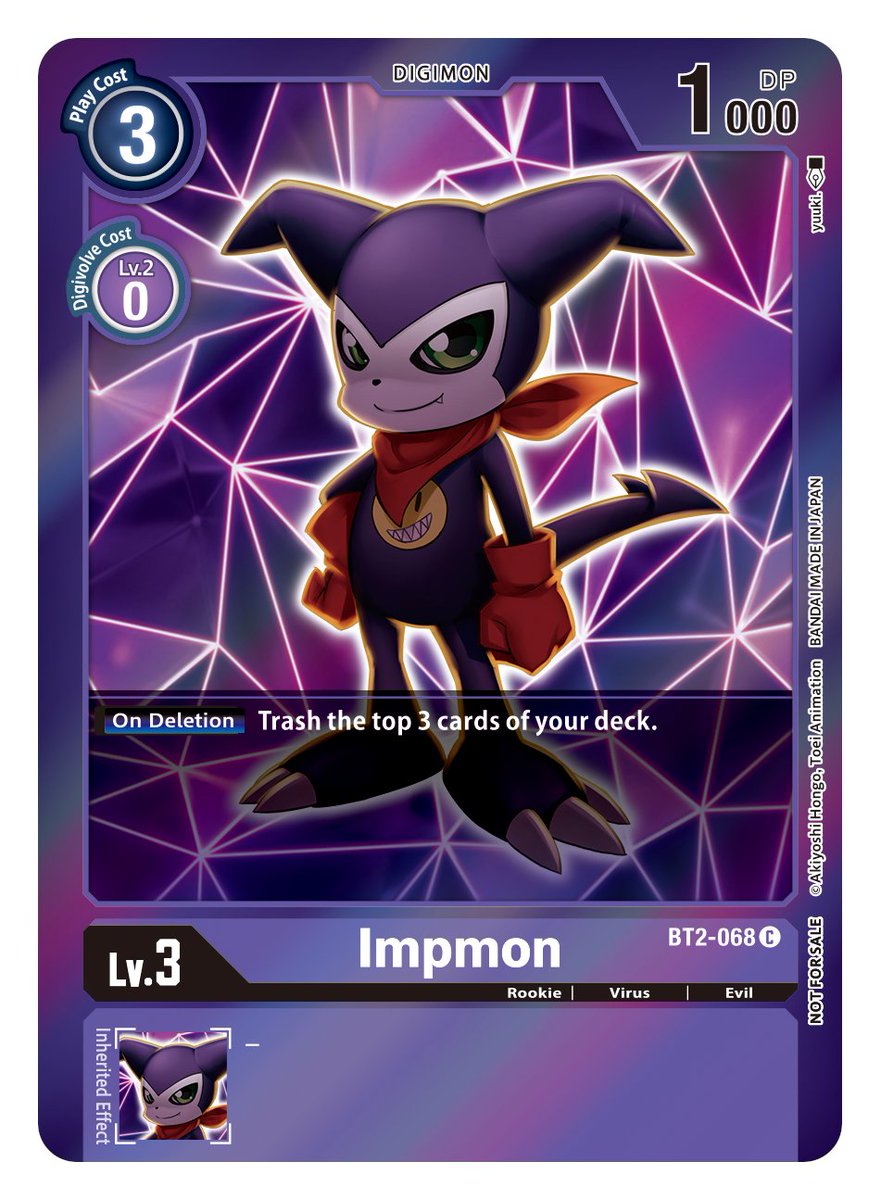 Impmon [BT2-068] (Event Pack 2) [Release Special Booster Ver.1.0] | Total Play