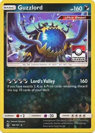 Guzzlord (80/131) (League Promo) [Sun & Moon: Forbidden Light] | Total Play