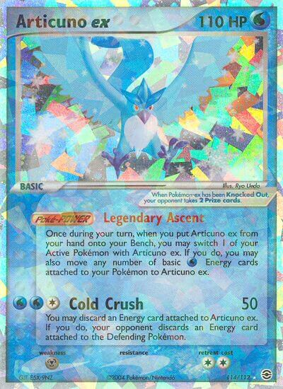 Articuno ex (114/112) [EX: FireRed & LeafGreen] | Total Play