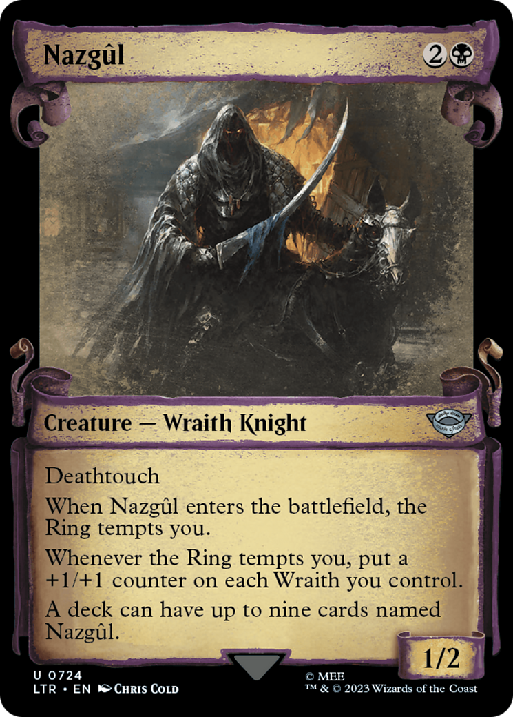 Nazgul (0724) [The Lord of the Rings: Tales of Middle-Earth Showcase Scrolls] | Total Play