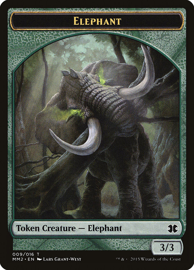 Elephant Token [Modern Masters 2015 Tokens] | Total Play