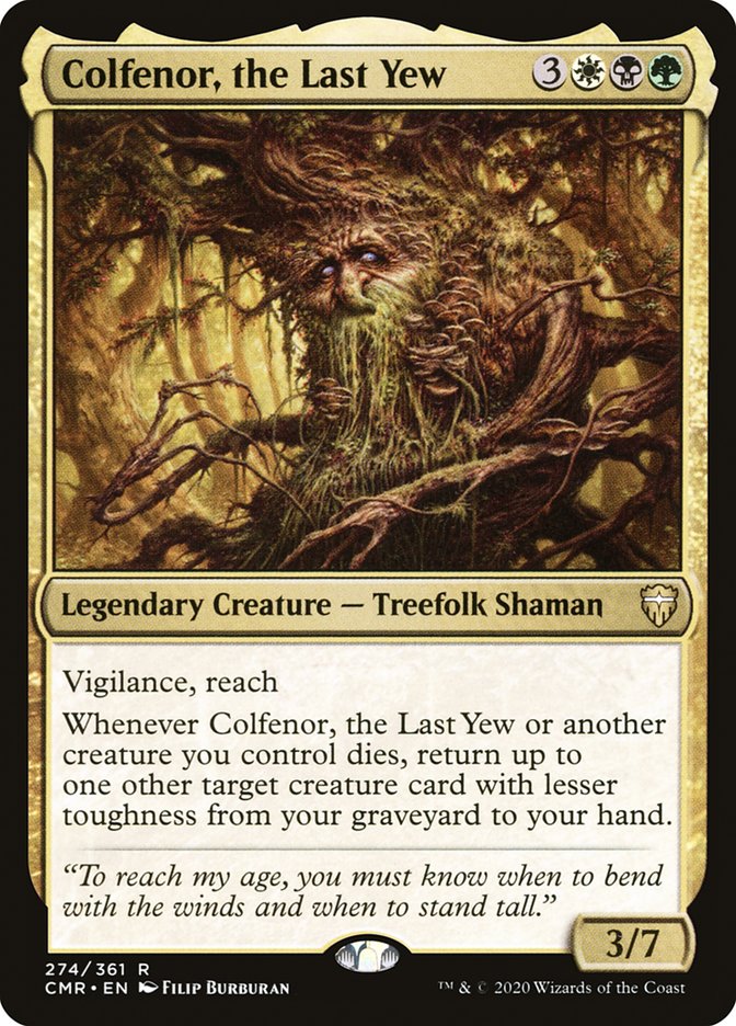 Colfenor, the Last Yew [Commander Legends] | Total Play