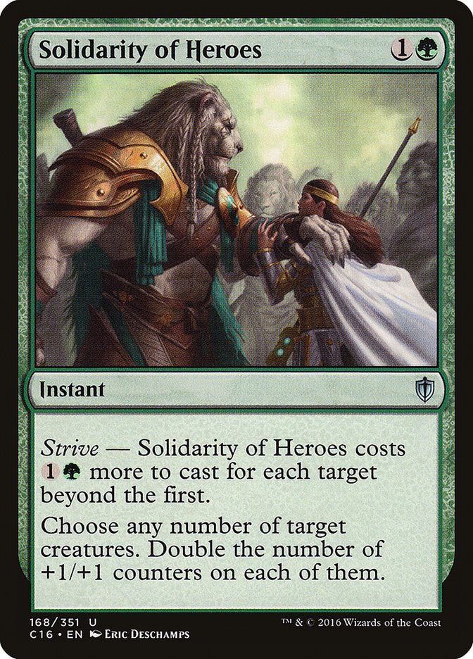 Solidarity of Heroes [Commander 2016] | Total Play