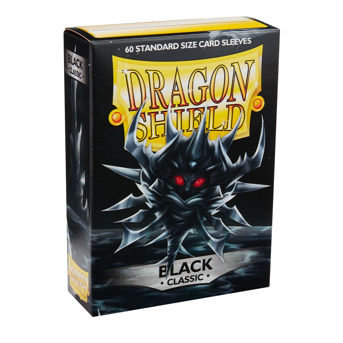 Dragon Shield: Standard 60ct Sleeves - Black (Classic) | Total Play