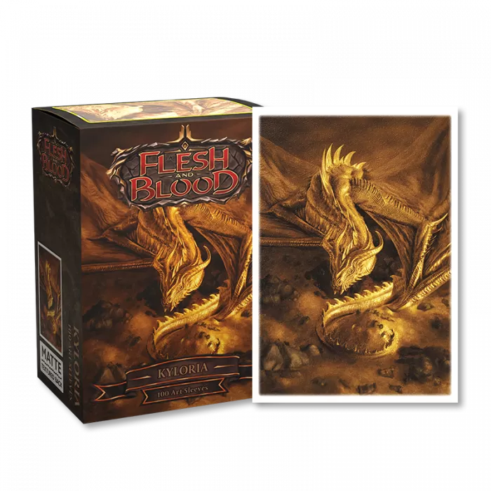 Dragon Shield: Standard 100ct Art Sleeves - Flesh and Blood (Kyloria) | Total Play