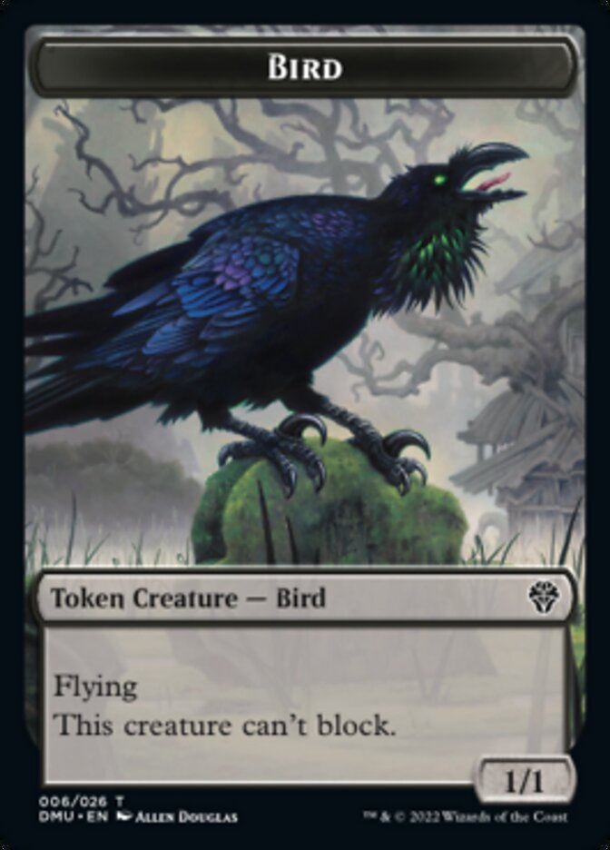 Bird Token (006) [Dominaria United Tokens] | Total Play