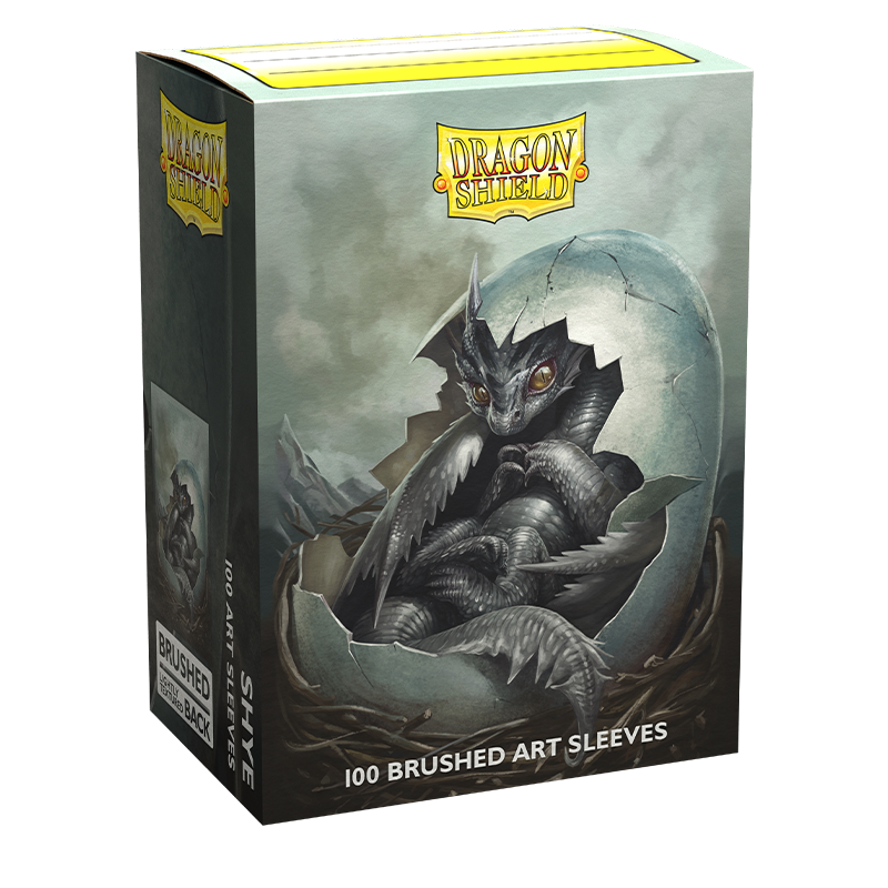 Dragon Shield: Standard 100ct Brushed Art Sleeves - Shye | Total Play