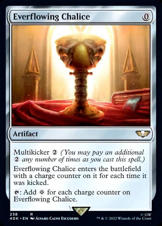 Everflowing Chalice (Surge Foil) [Warhammer 40,000] | Total Play