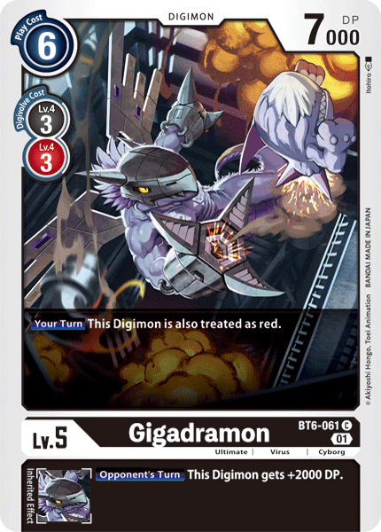 Gigadramon [BT6-061] [Double Diamond] | Total Play