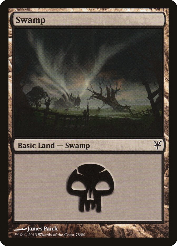 Swamp (78) [Duel Decks: Sorin vs. Tibalt] | Total Play