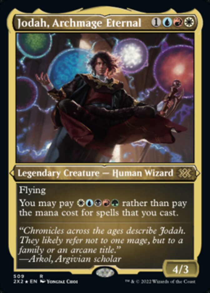 Jodah, Archmage Eternal (Foil Etched) [Double Masters 2022] | Total Play