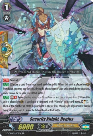 Security Knight, Regius (G-CHB01/013EN) [TRY3 NEXT] | Total Play