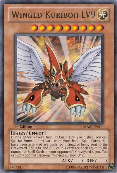 Winged Kuriboh LV9 [RYMP-EN014] Rare | Total Play