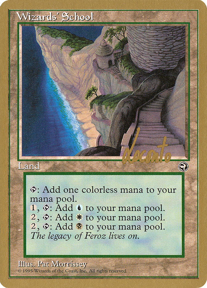 Wizards' School (Michael Loconto) [Pro Tour Collector Set] | Total Play