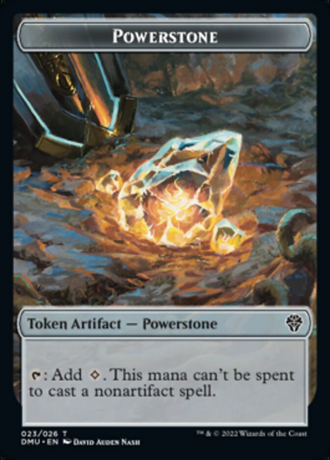 Powerstone Token [Dominaria United Tokens] | Total Play