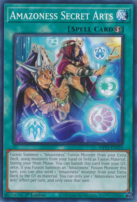 Amazoness Secret Arts [MP23-EN225] Common | Total Play