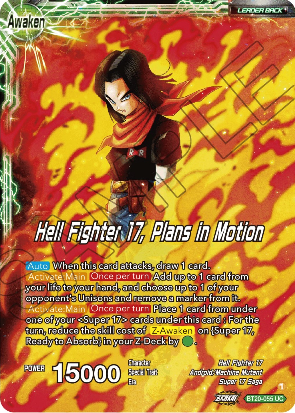 Android 20 & Dr. Myuu // Hell Fighter 17, Plans in Motion (BT20-055) [Power Absorbed] | Total Play