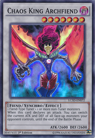 Chaos King Archfiend [LC5D-EN072] Super Rare | Total Play