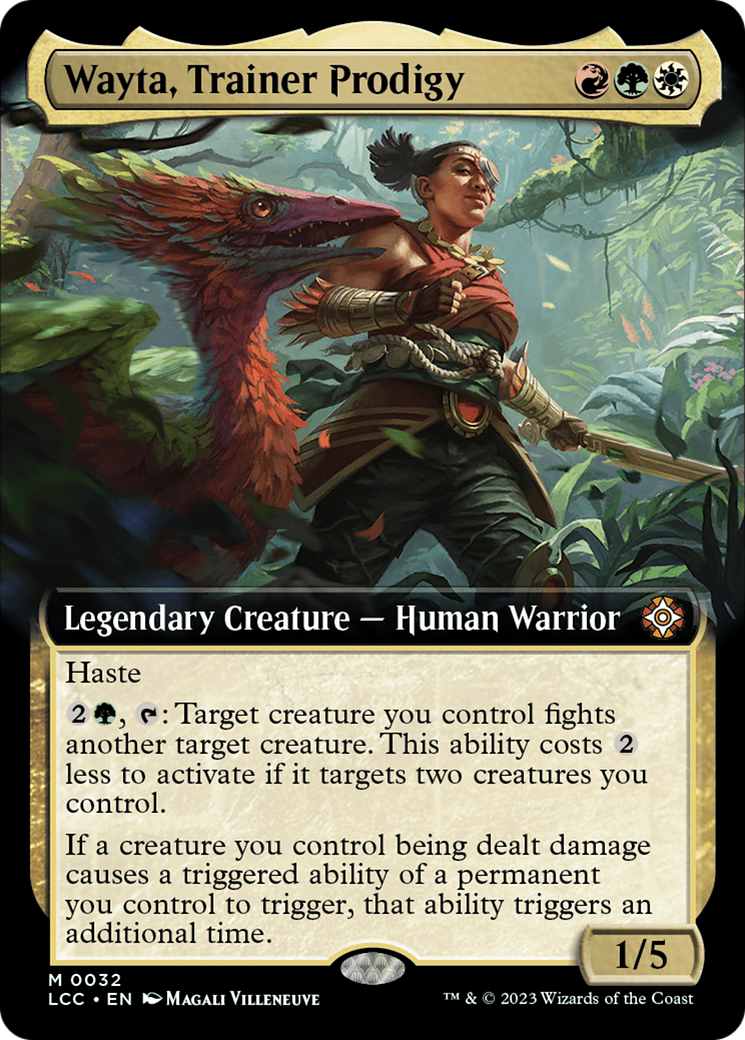 Wayta, Trainer Prodigy (Extended Art) [The Lost Caverns of Ixalan Commander] | Total Play