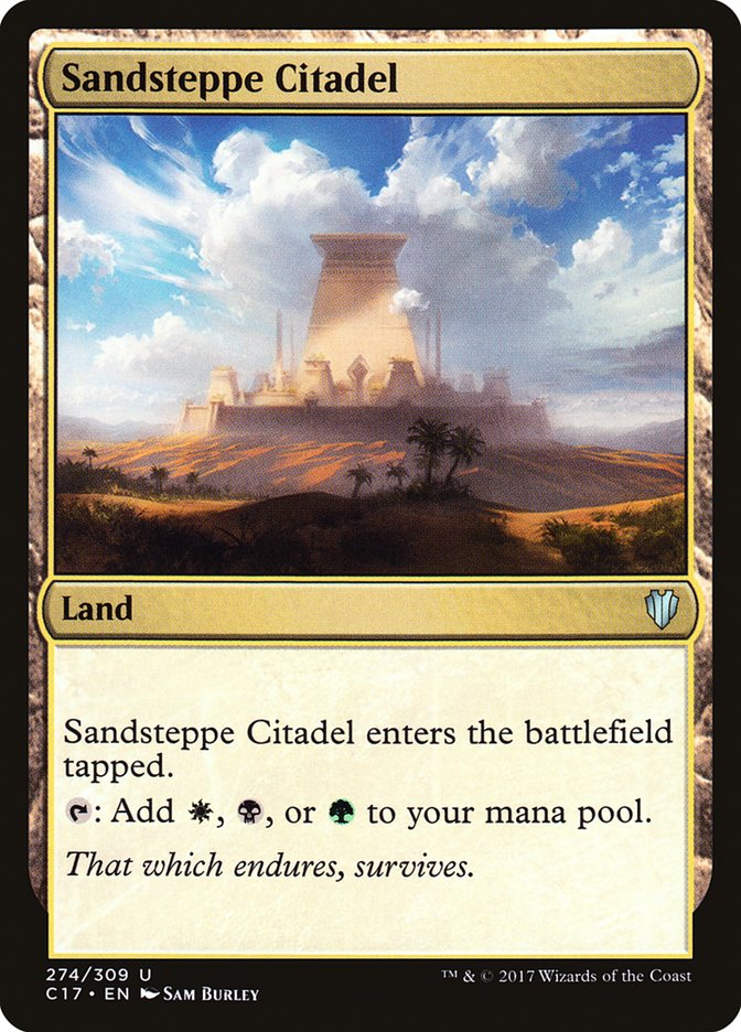 Sandsteppe Citadel [Commander 2017] | Total Play