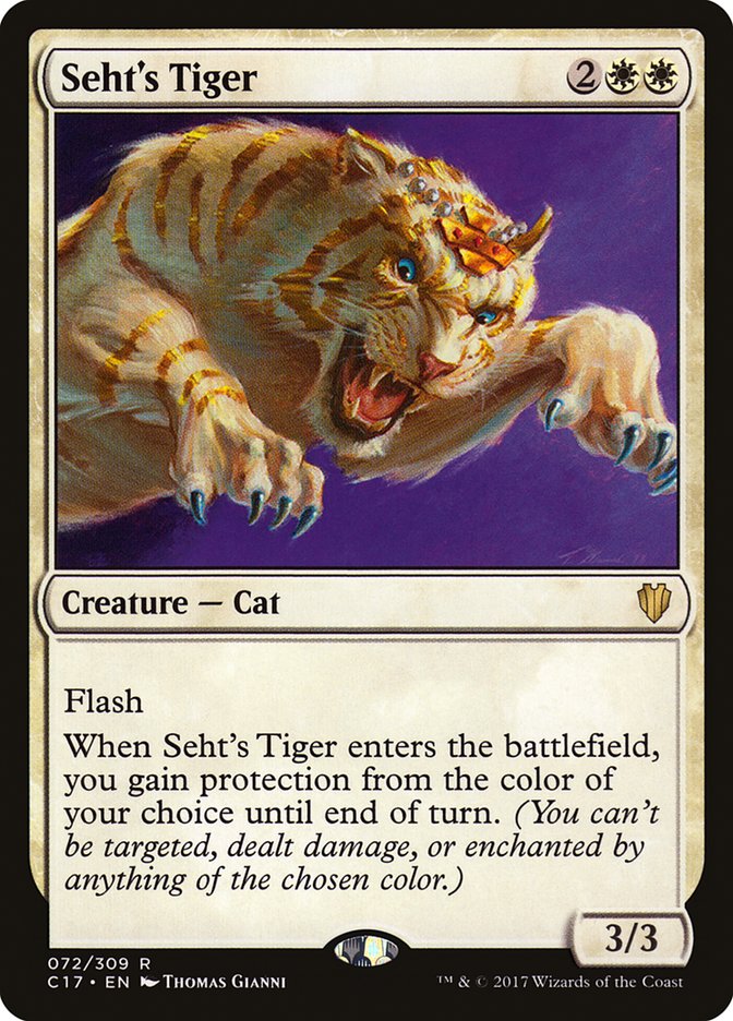 Seht's Tiger [Commander 2017] | Total Play