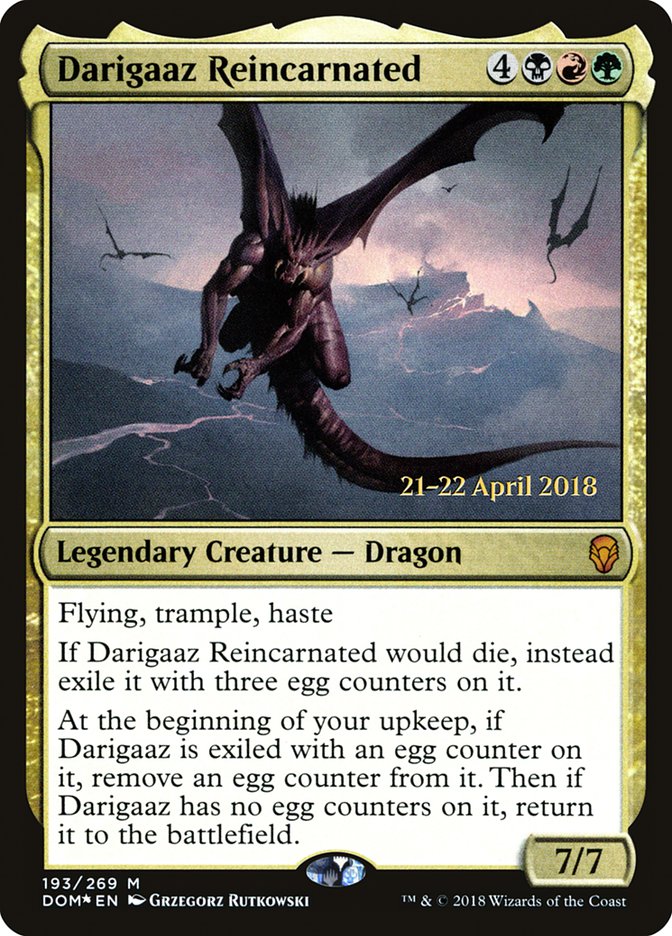 Darigaaz Reincarnated [Dominaria Prerelease Promos] | Total Play