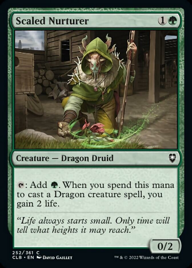 Scaled Nurturer [Commander Legends: Battle for Baldur's Gate] | Total Play