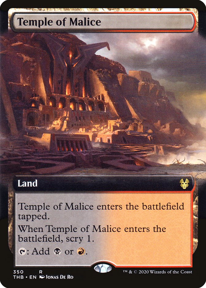 Temple of Malice (Extended Art) [Theros Beyond Death] | Total Play