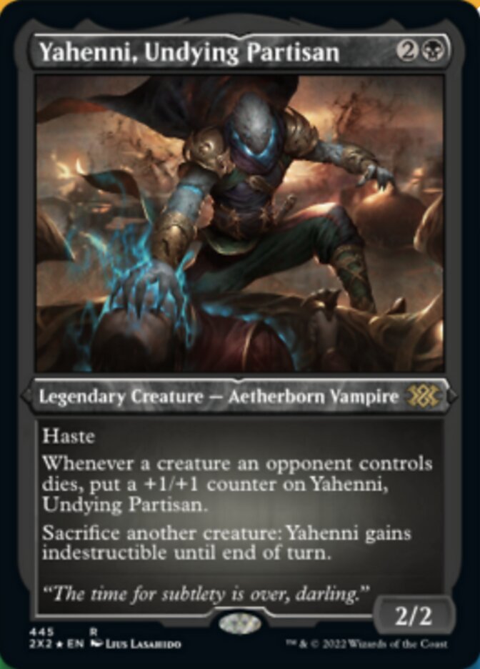 Yahenni, Undying Partisan (Foil Etched) [Double Masters 2022] | Total Play